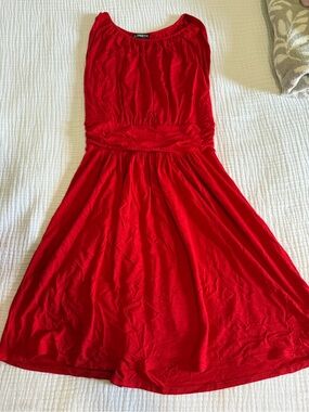 Express Women's Red Summer Sleeveless Dress